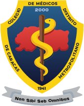 Escudo del Colegio de Médicos del Distrito Metropolitano de Caracas